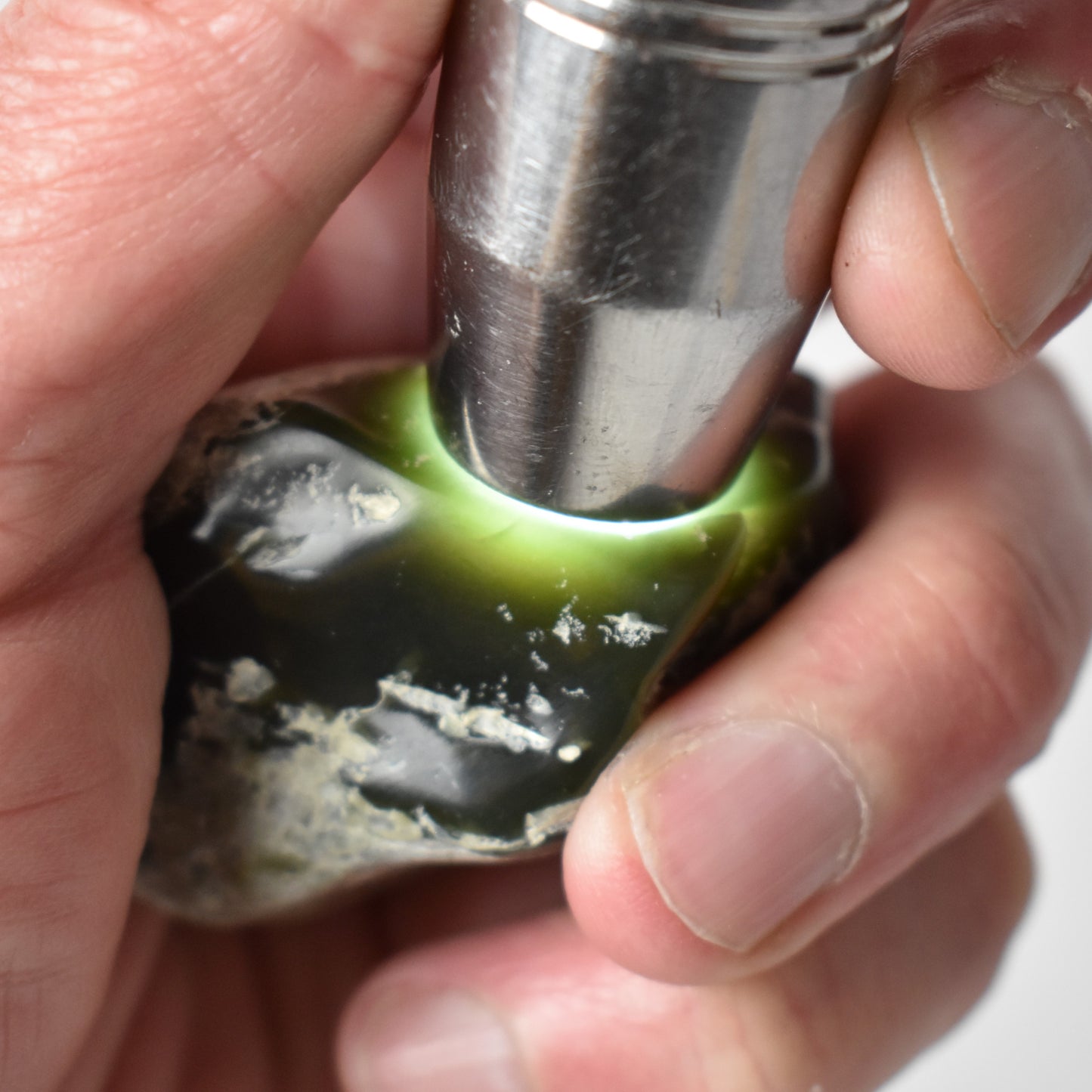 Sky Jade Tumbled 2085