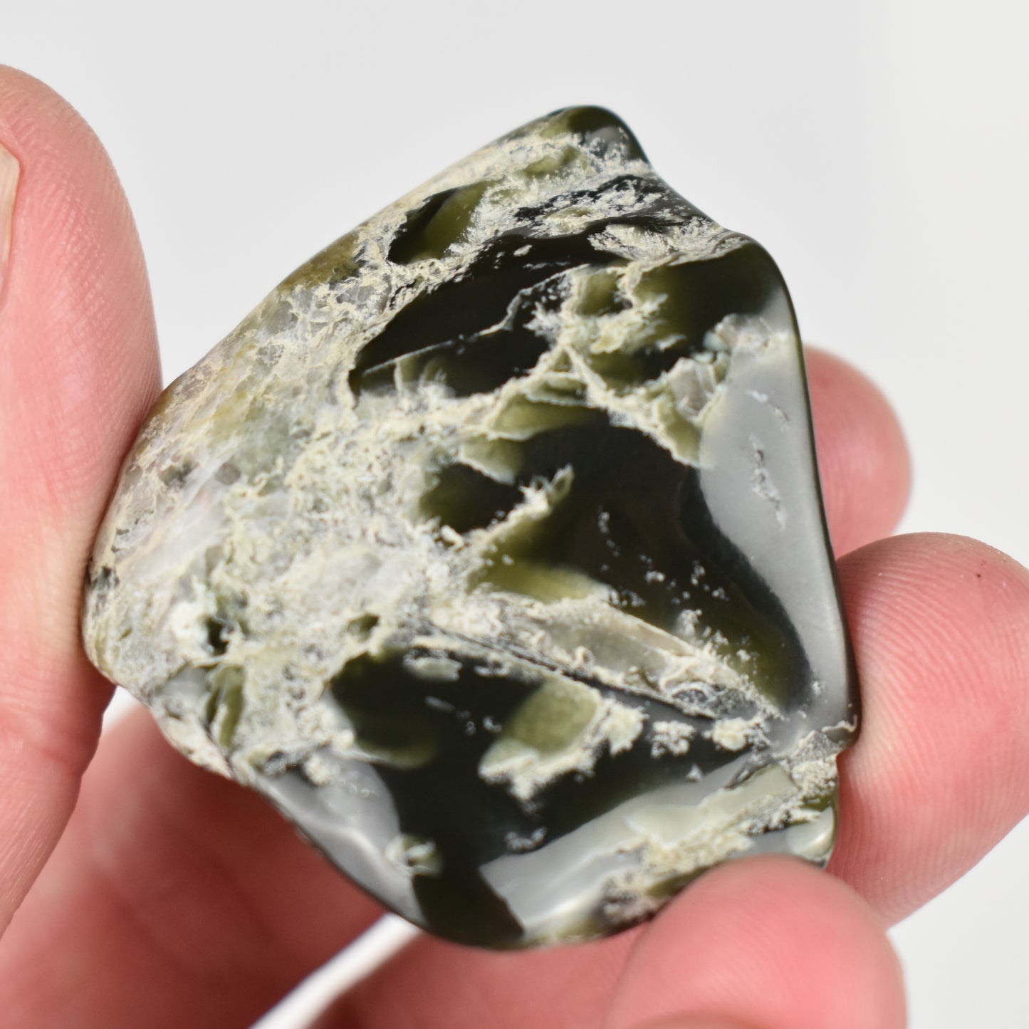Sky Jade Tumbled 2087