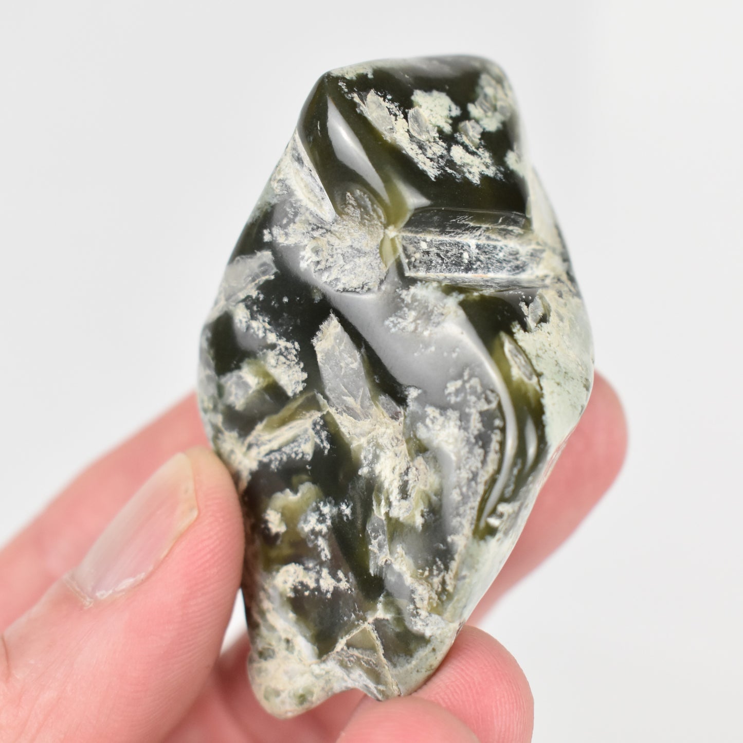 Sky Jade Tumbled 2096