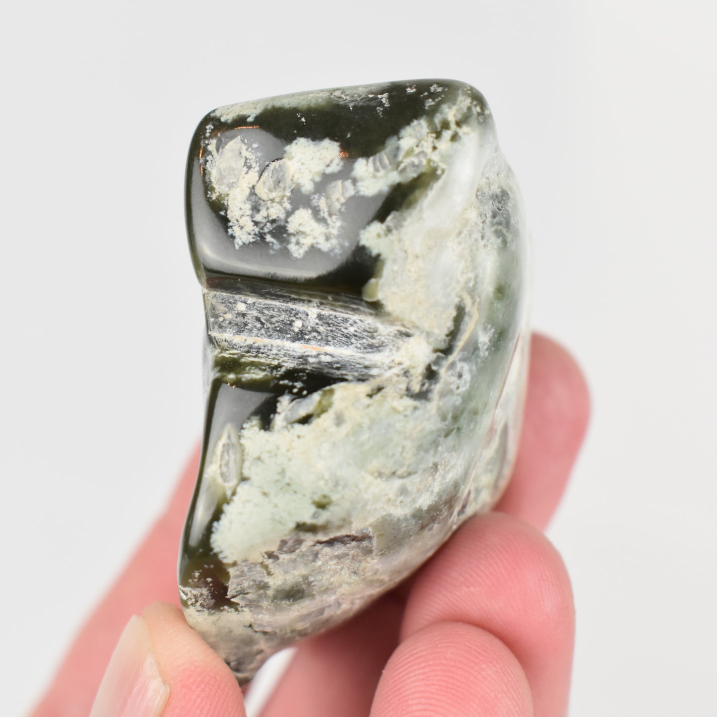 Sky Jade Tumbled 2096
