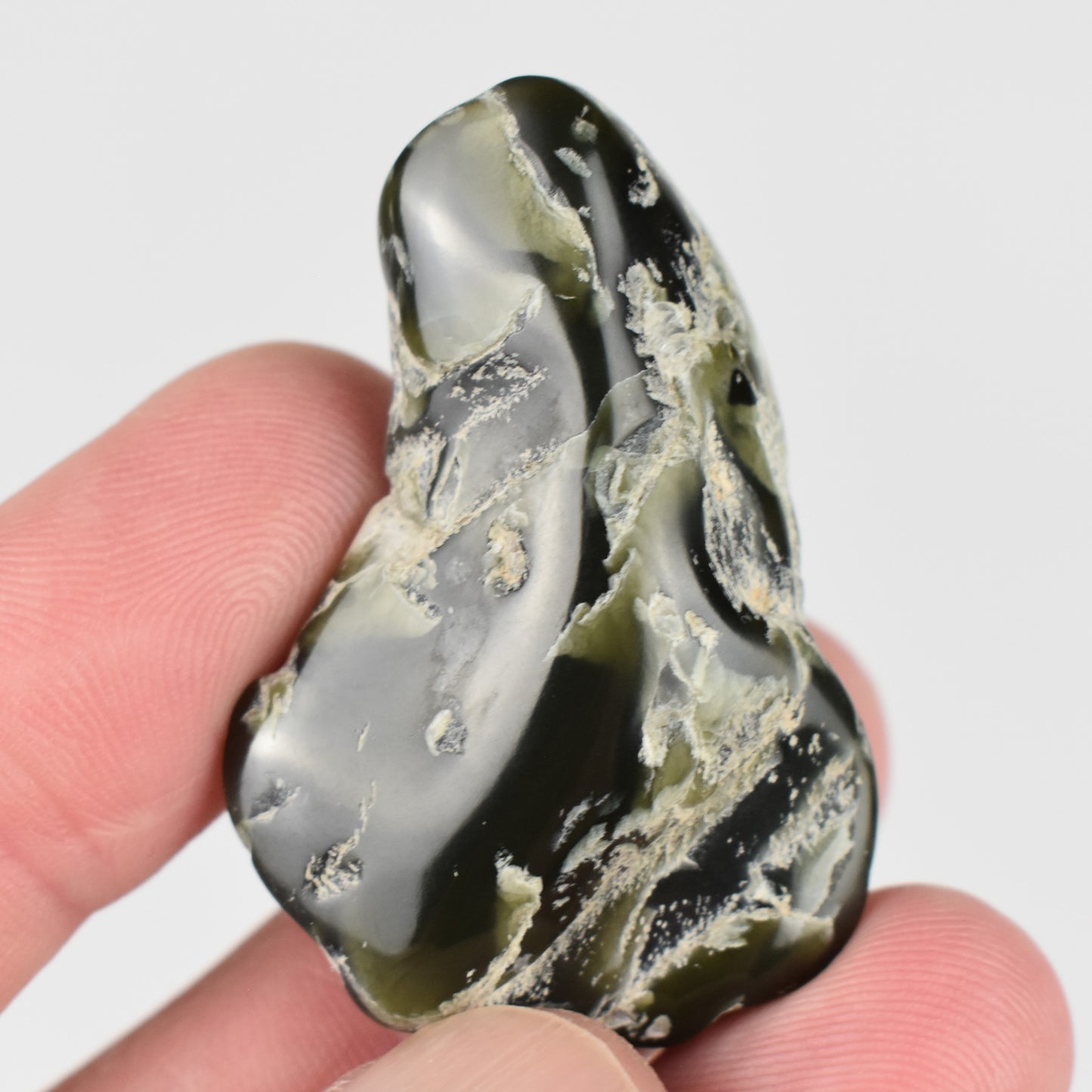 Sky Jade Tumbled 2100