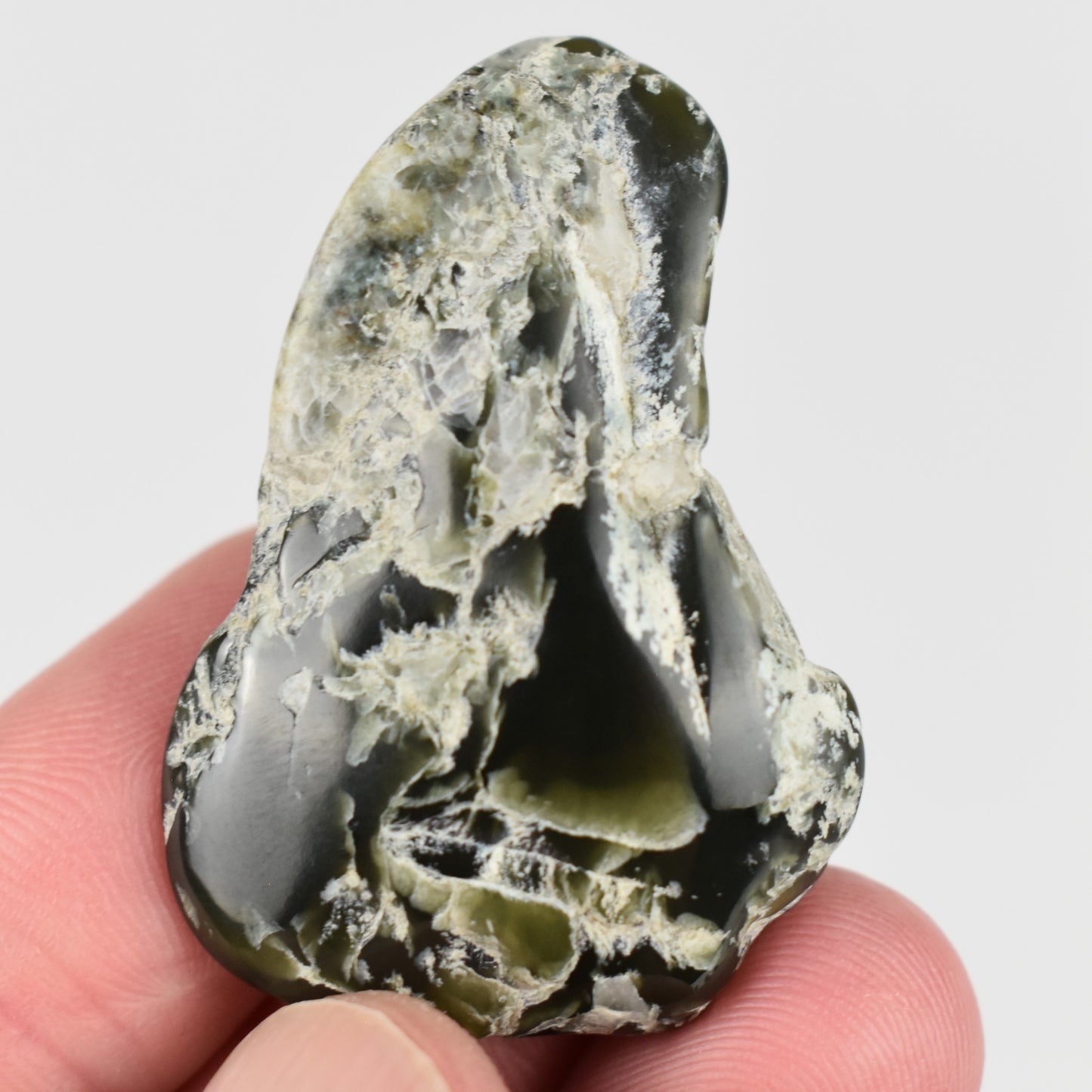 Sky Jade Tumbled 2100