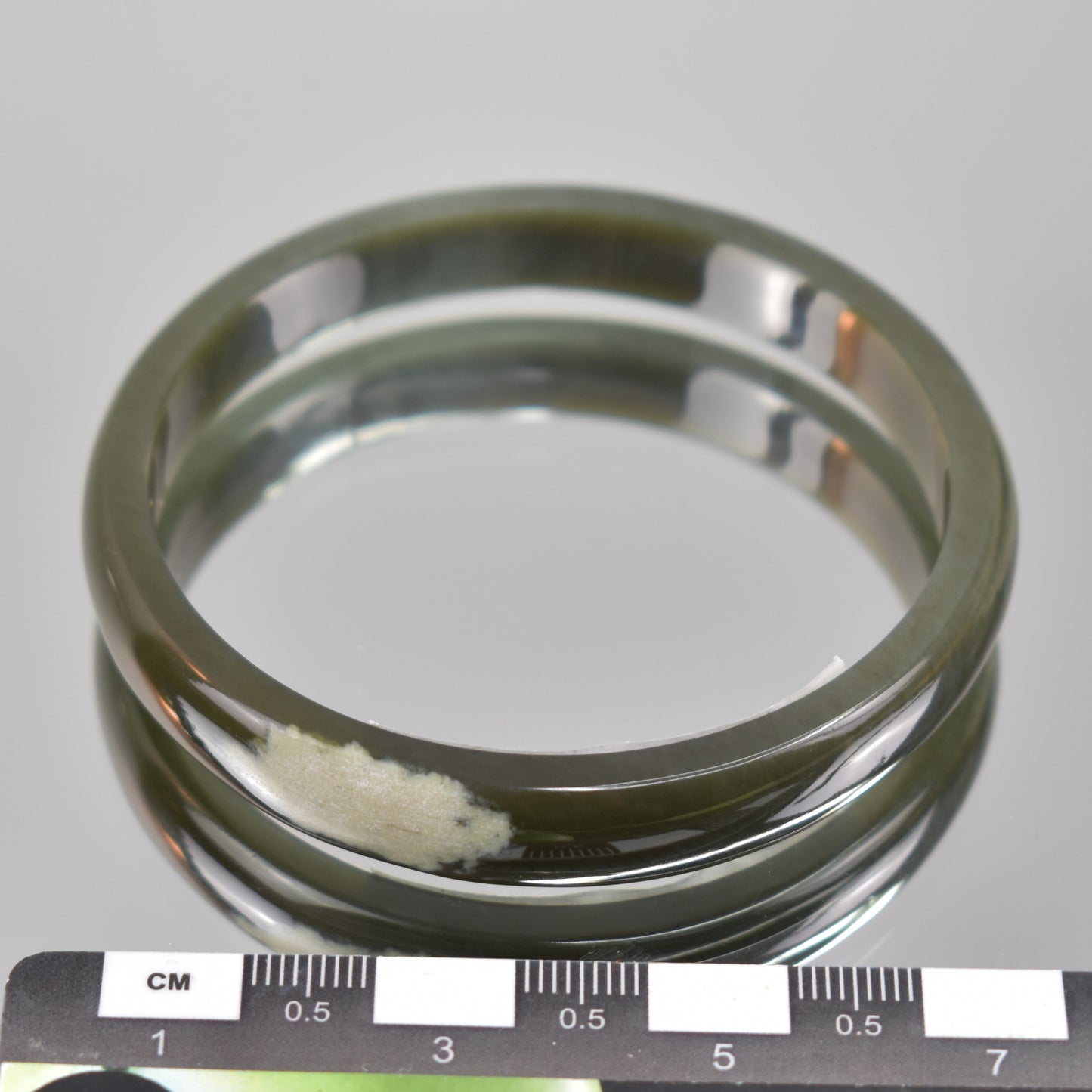 Sky Jade Bangle 10007