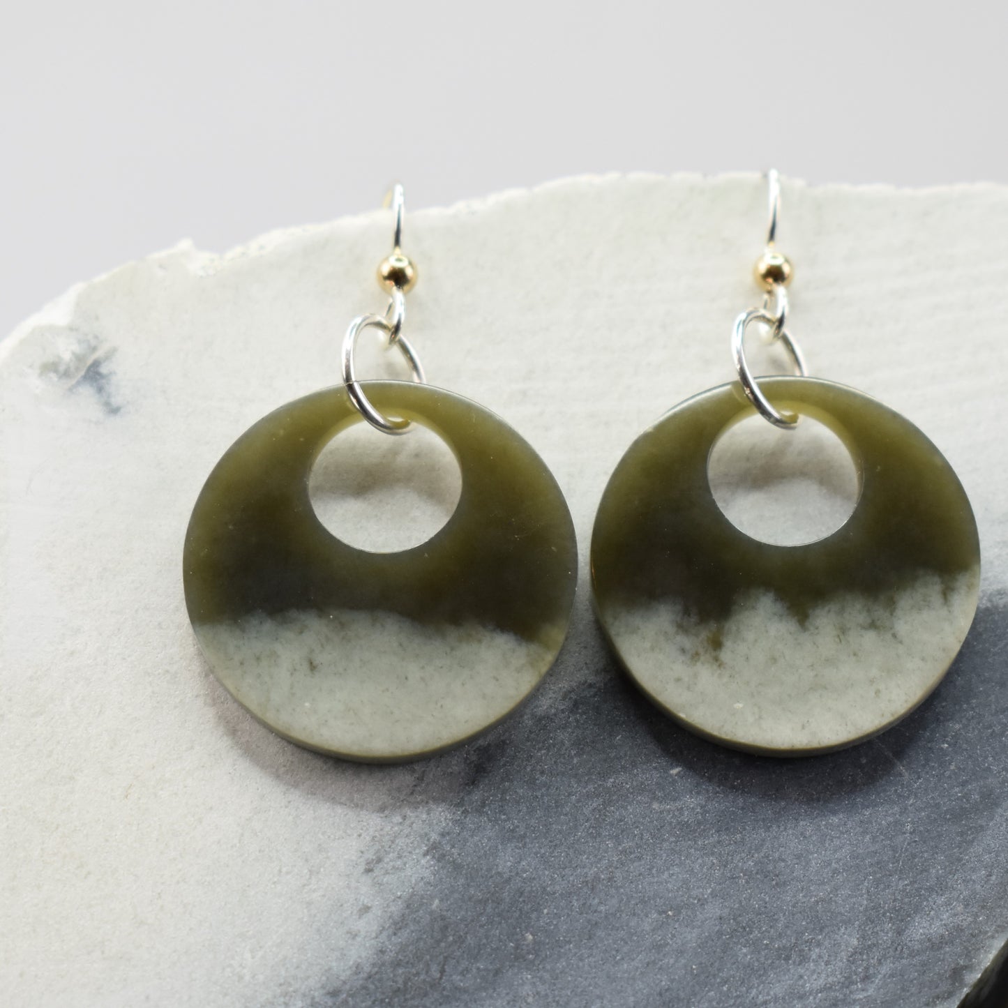 Sky Jade Earrings 10011