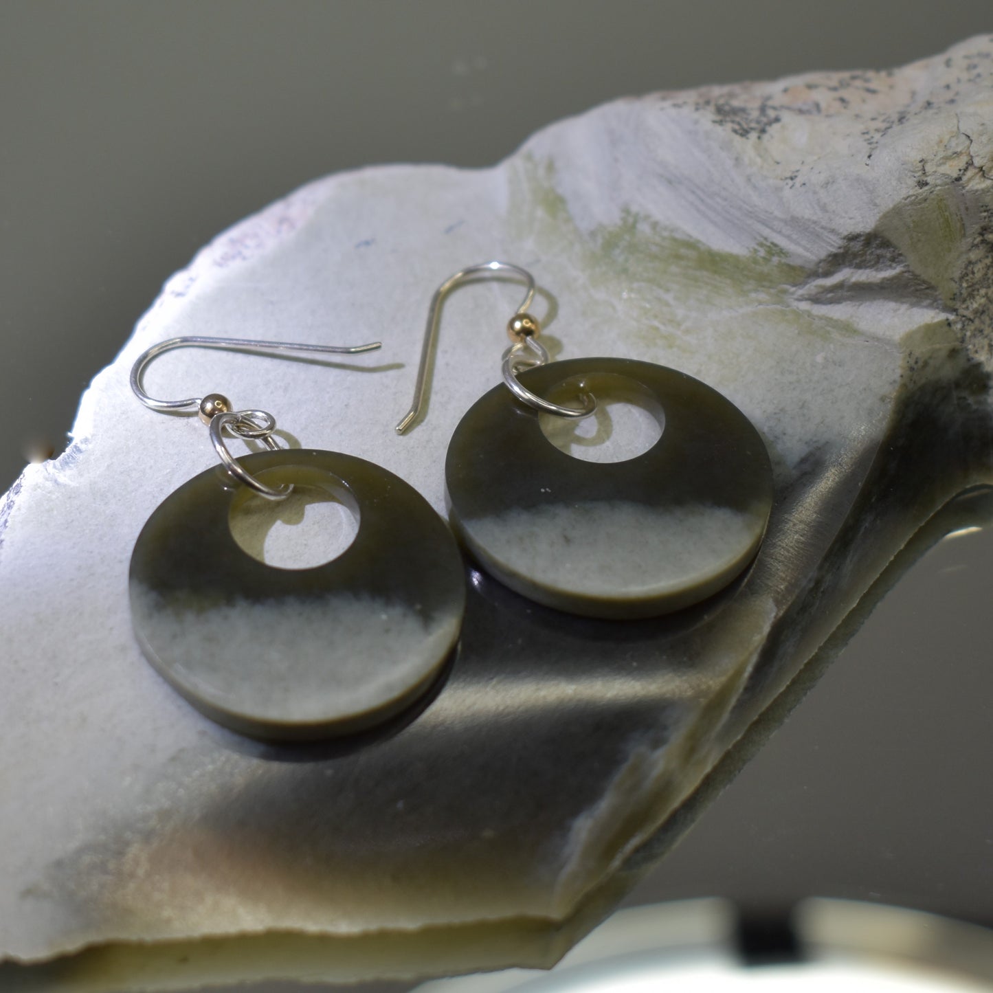 Sky Jade Earrings 10011