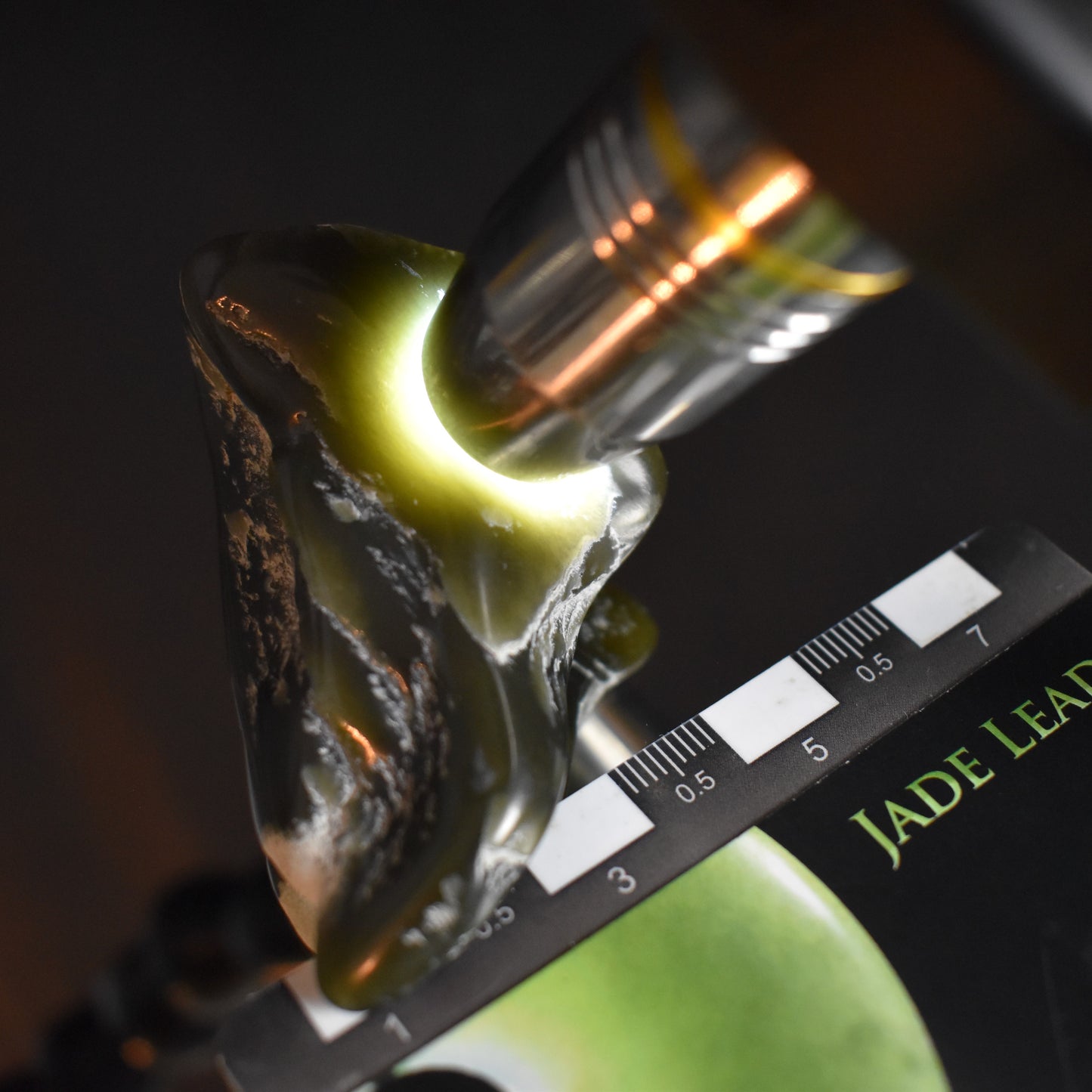 Jade Tumbled Gem / Carving Stone 2041
