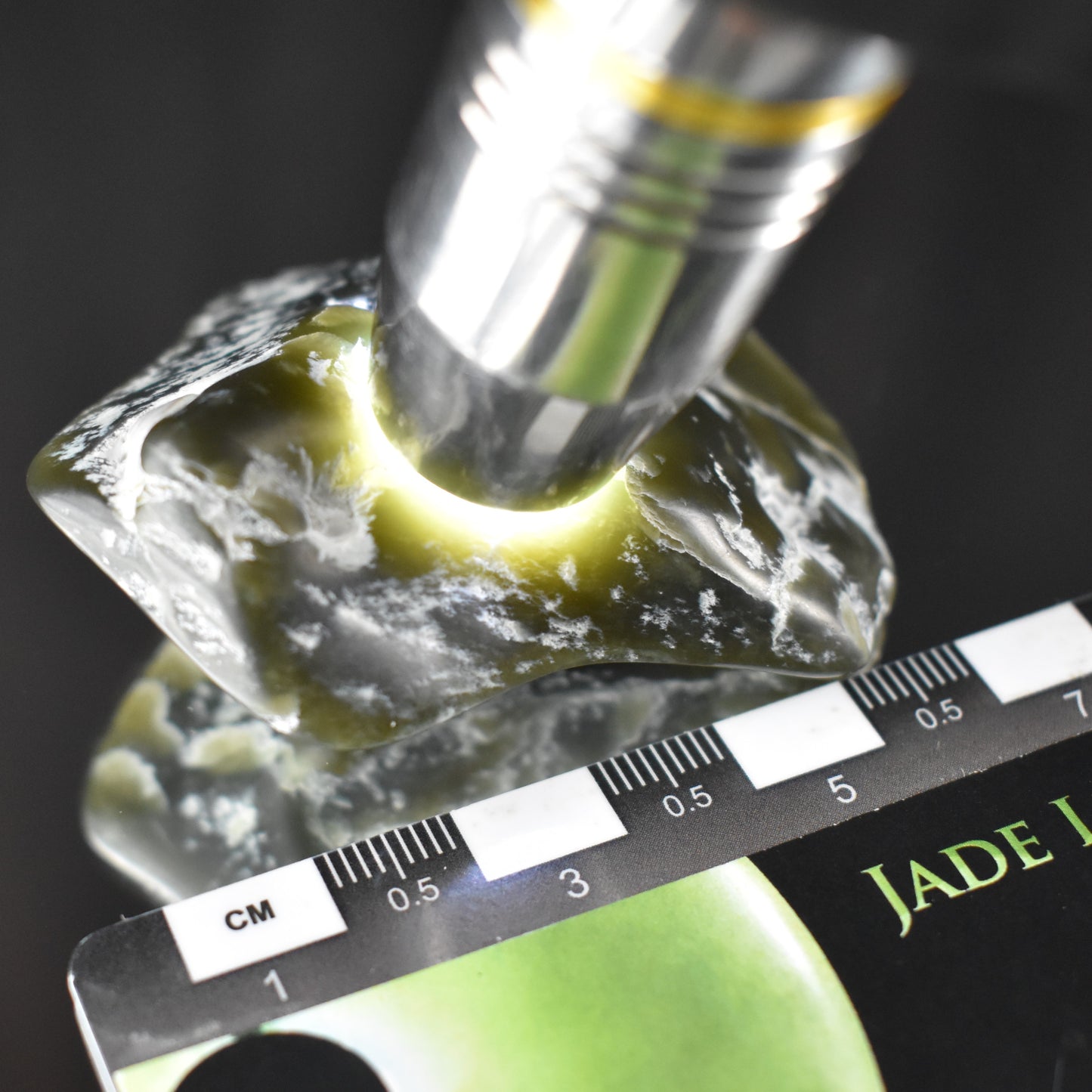 Jade Tumbled Gem / Carving Stone 2043