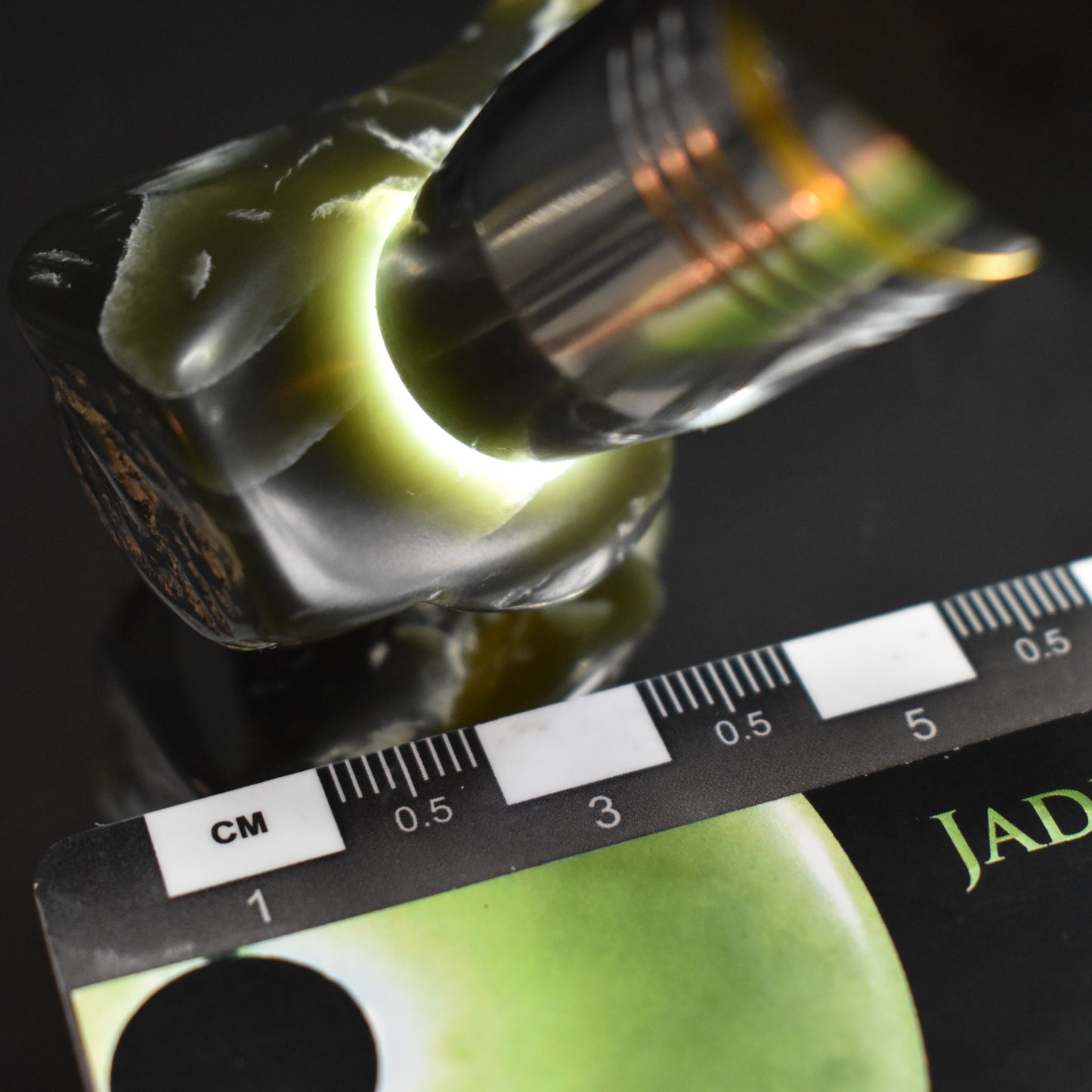 Jade Tumbled Gem / Carving Stone 2049