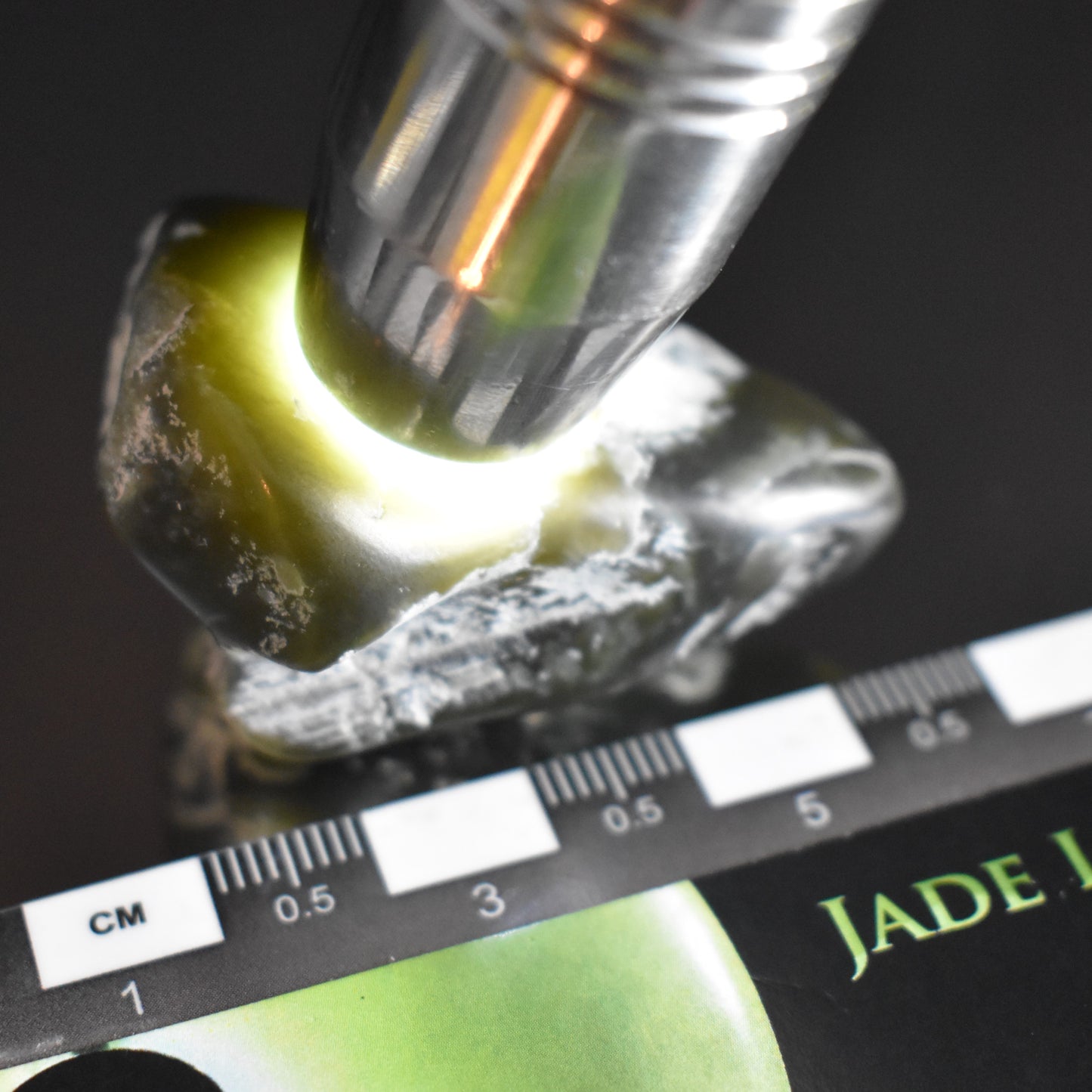 Jade Tumbled Gem / Carving Stone 2054