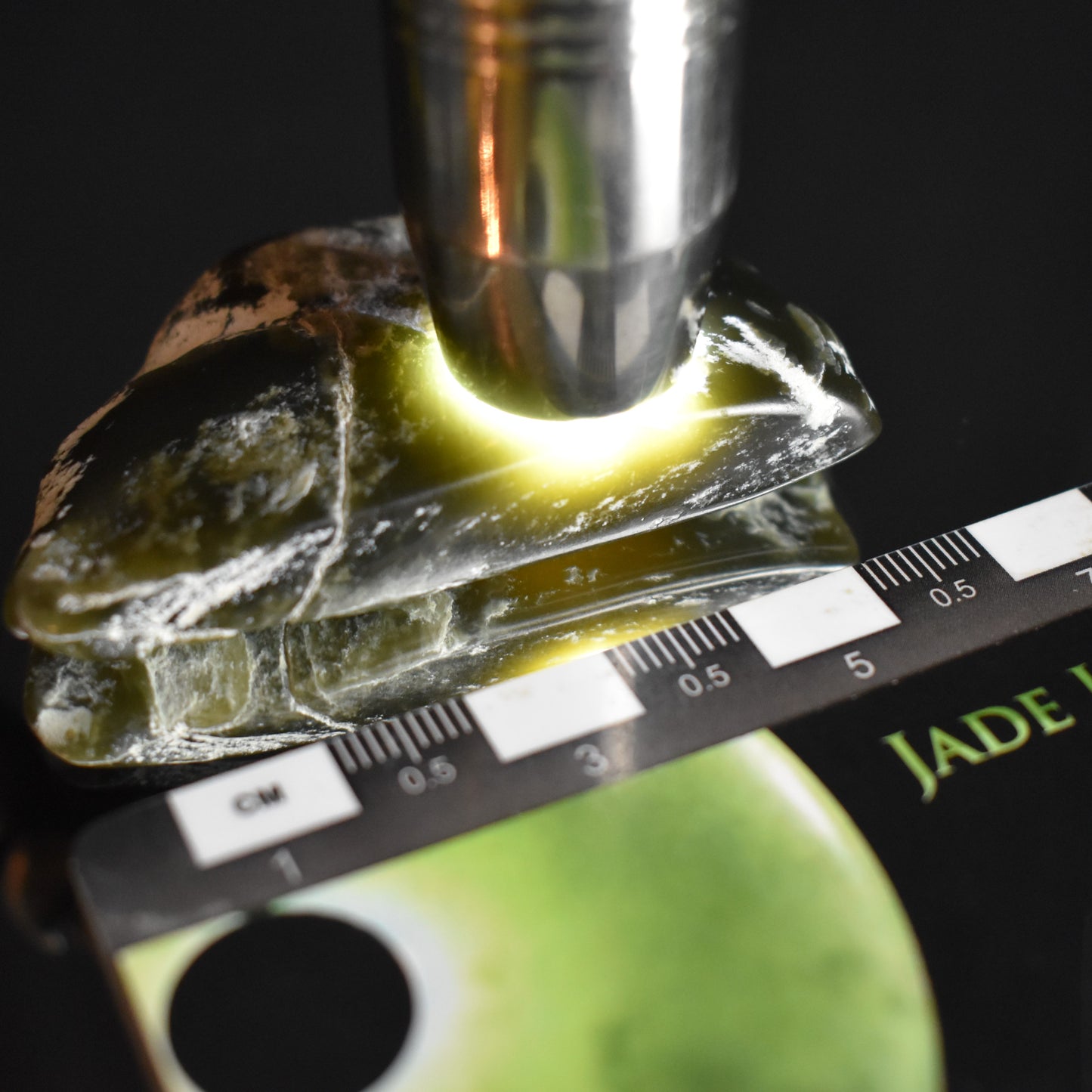 Jade Tumbled Gem / Carving Stone 2063