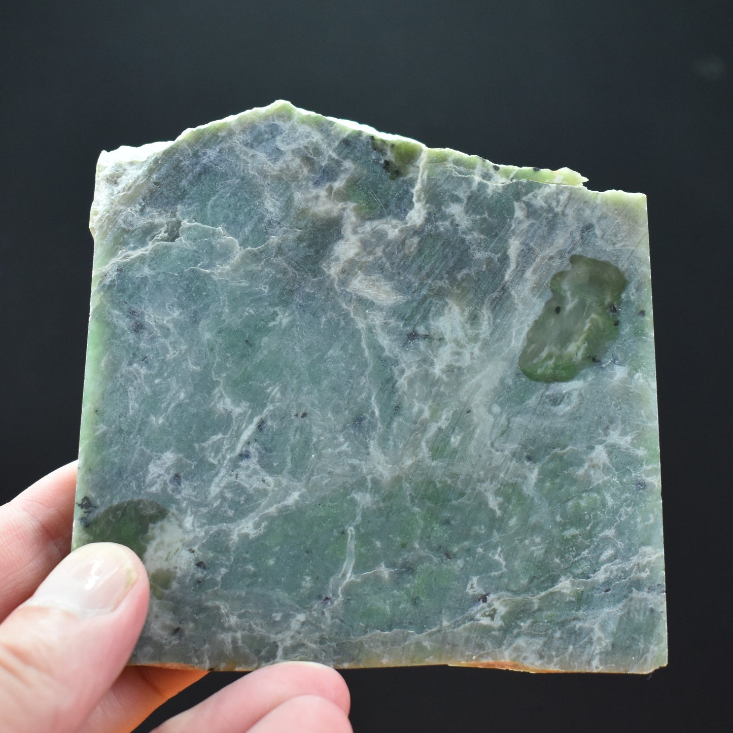 Washington State White/Green Jade