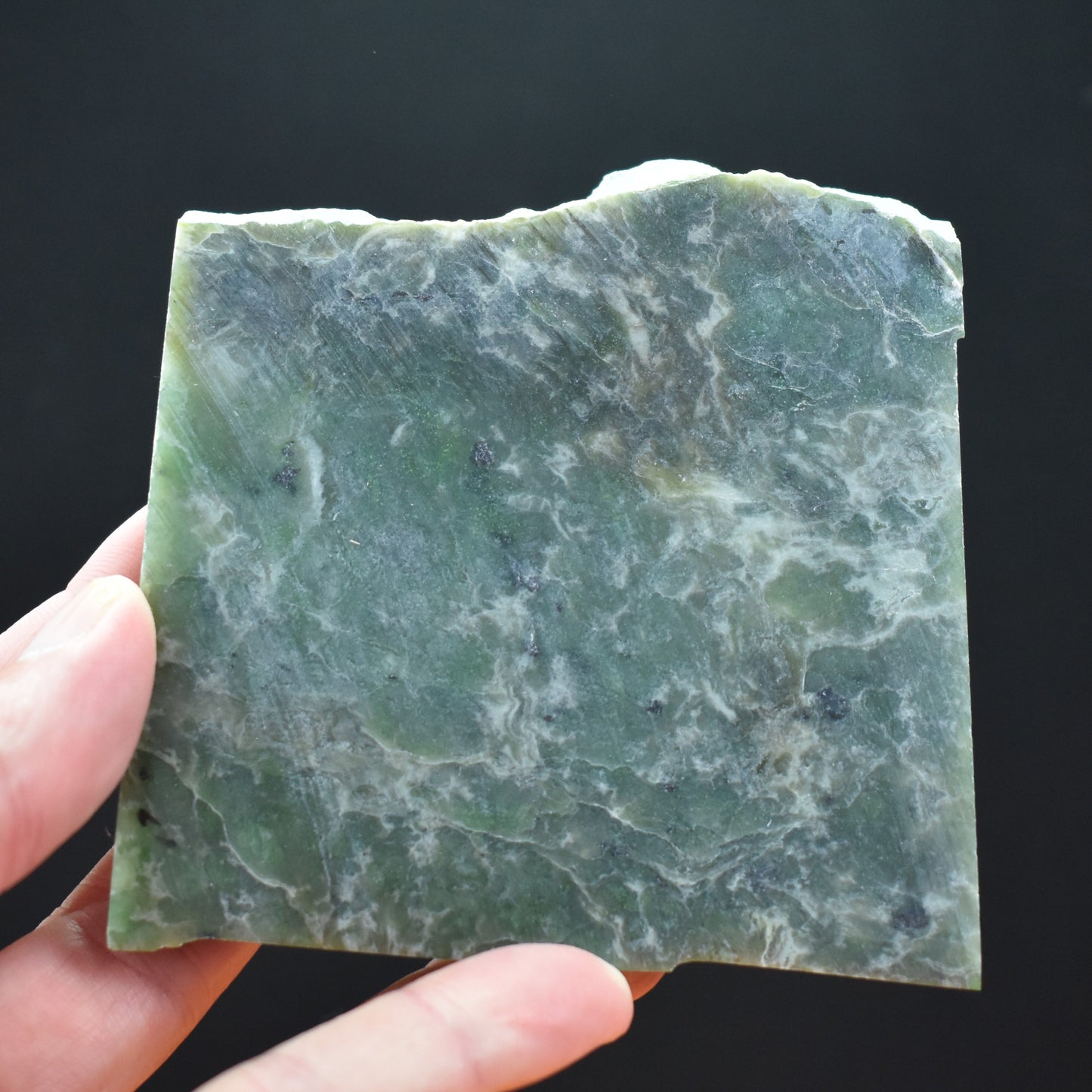 Washington State White/Green Jade