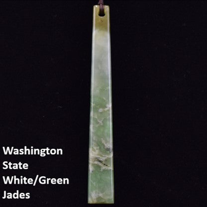 Washington State White/Green Jade