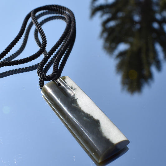 Sky Jade Pendant 10009