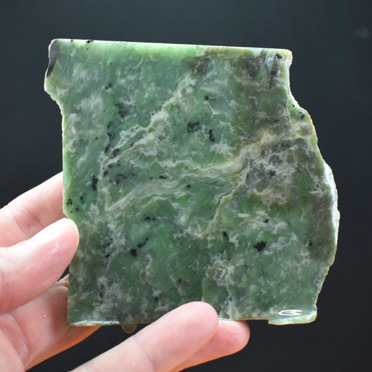 Washington State White/Green Jade